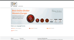 Desktop Screenshot of difbroker.com