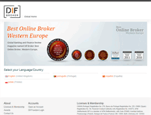 Tablet Screenshot of difbroker.com